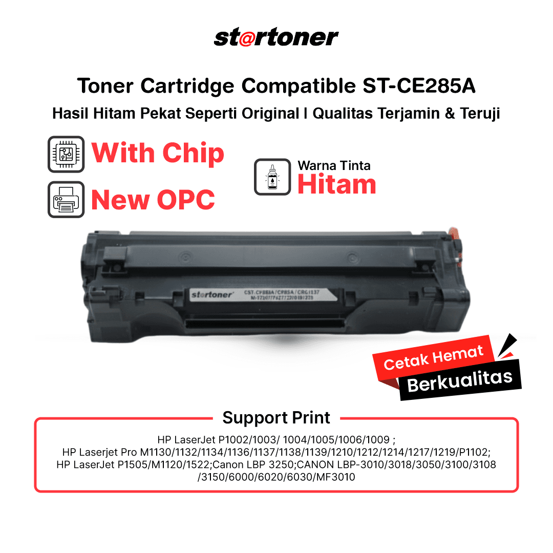 Toner printer Toner Compatible HP LaserJet Startoner CE285A kompatibel HP