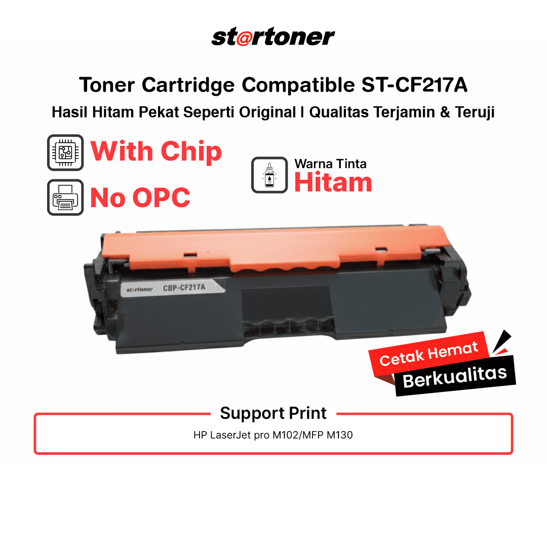 Toner printer Toner Cartridge Printer LaserJet Startoner CF217A kompatibel Universal