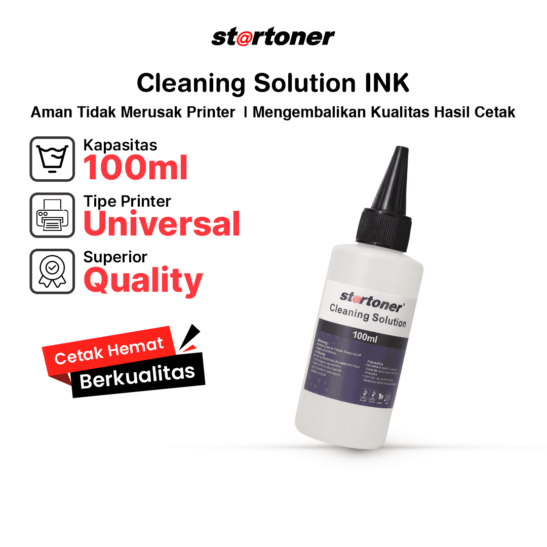 Toner printer Head Cleaning Print 100ml Startoner IC100 kompatibel Universal